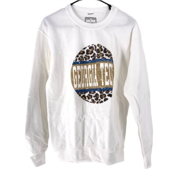 Gameday Couture Women's Georgia Tech Pullover Sweatshirt - S - Picture 2 of 7